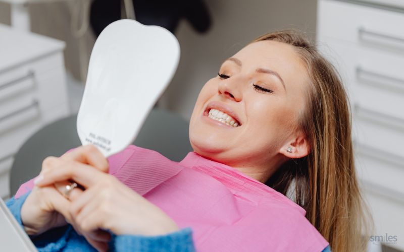 woman at the dentist in haymarket va